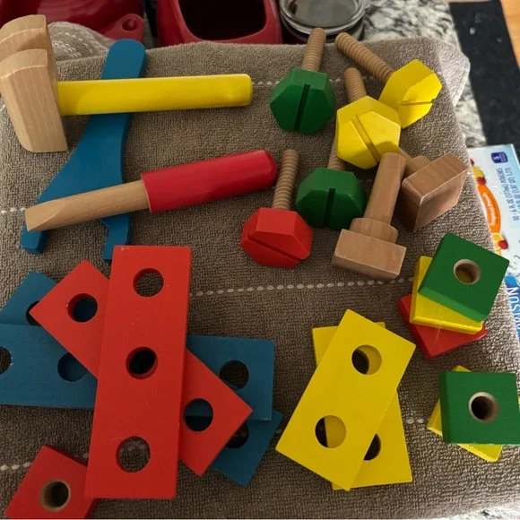 Melissa & Doug Wooden Tool Kit - Picture 4 of 7